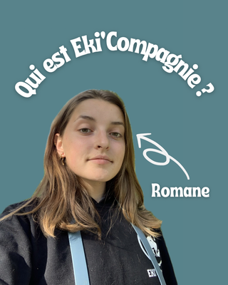 Romane la fondatrice d'Eki Compagnie